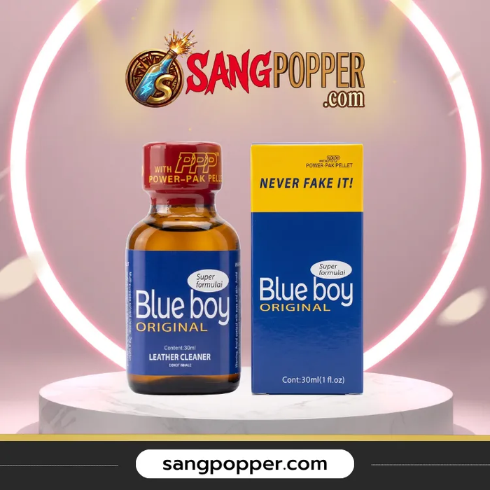 Popper Blue Boy 30ml Chính Hãng - Dập Tanh Bành, Goon Phê Đỉnh Nóc