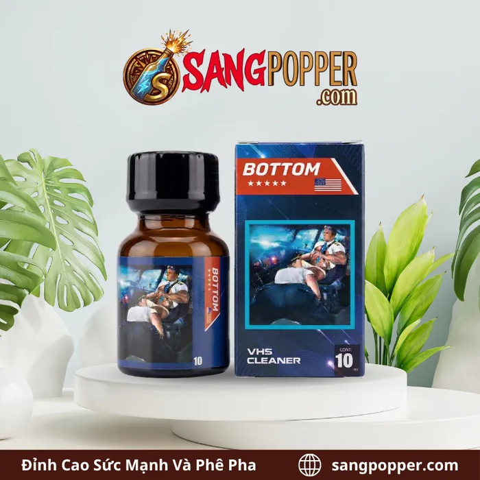 Popper Bottom 5 Sao 10ml - Phê Sâu Đầm Thắm, Mở Lối Trơn Tru