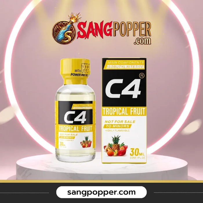 Popper C4 Trái Cây Nhiệt Đới 30ml - Phiên Bản Tropical Fruit Chuẩn USA