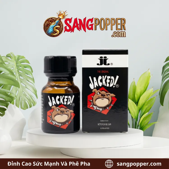 Popper Con Chó Jacked 10ml USA - Mùi Dâm Cực Mạnh Chơi BDSM