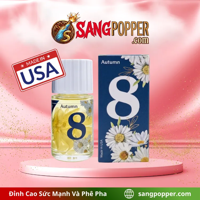 Popper Autumn Hoa Cúc - Lên Đỉnh Mạnh Mẽ Và Thư Giãn Siêu Mê Man