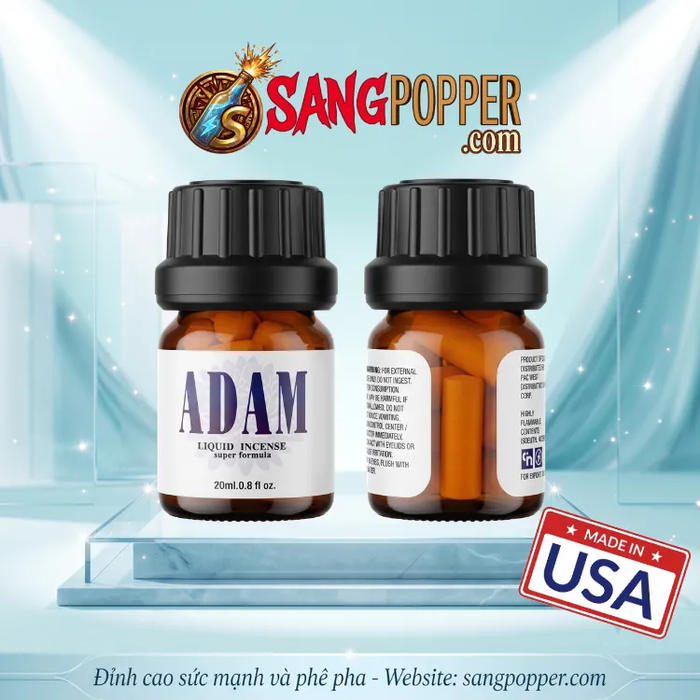 Popper Khô Adam USA 20ml Tăng Cường Bản Lĩnh Cho Top Cực Chiến