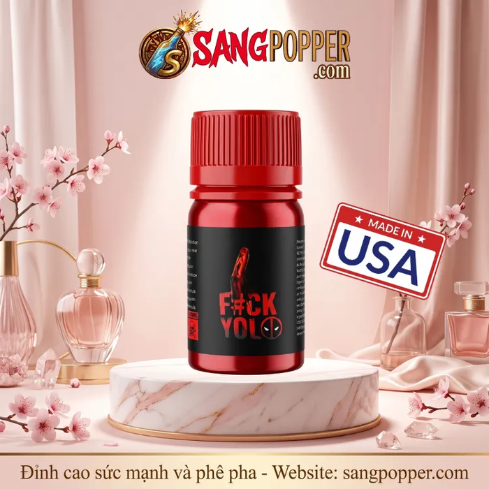 Popper Khô Fuck Yolo 40ml - Top Dập Căng Đét Êm Mượt Không Tụt Cương