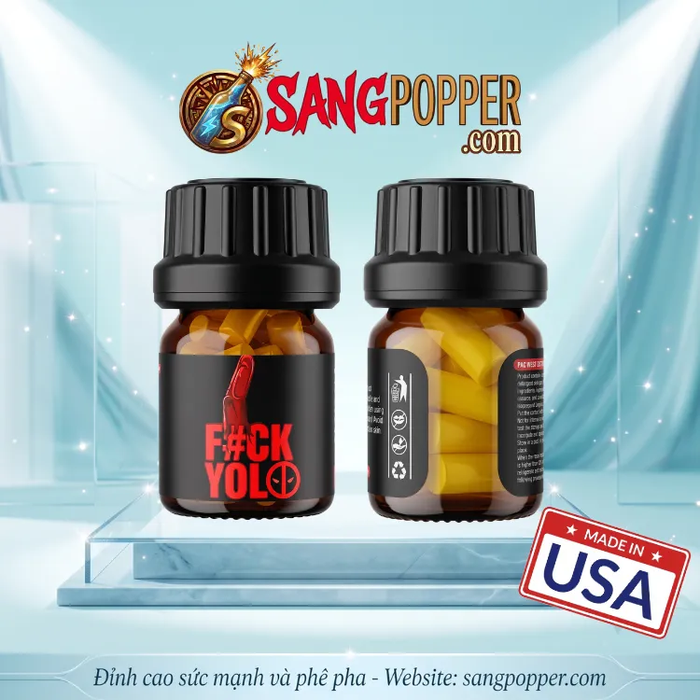 Popper Khô Fuck Yolo 20ml Cho Top - Dập Cuồng Nhiệt Hít Êm Không Xìu
