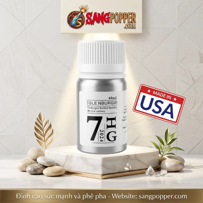 Popper Khô Glenburgie 7HG White 40ml Tinh Khiết Hiện Đại VIP Cho Gay