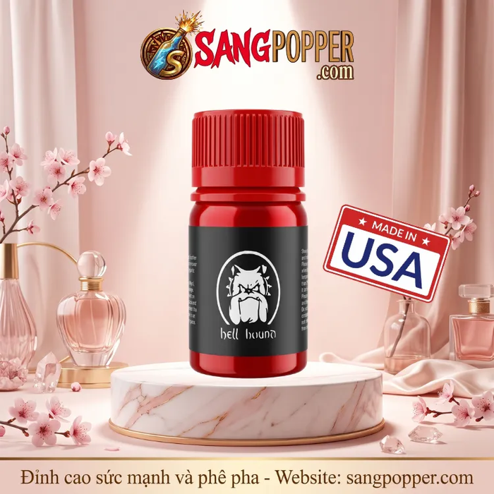 Popper Khô Hell Bound Con Chó Đen 40ml Cho Slave Dâm Chơi Bondage