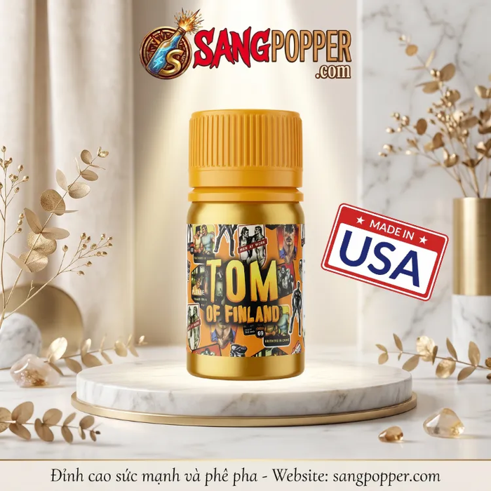 Popper Khô Tom Of Finland 40ml Cực Mạnh 100% Với Công Nghệ Châu Âu
