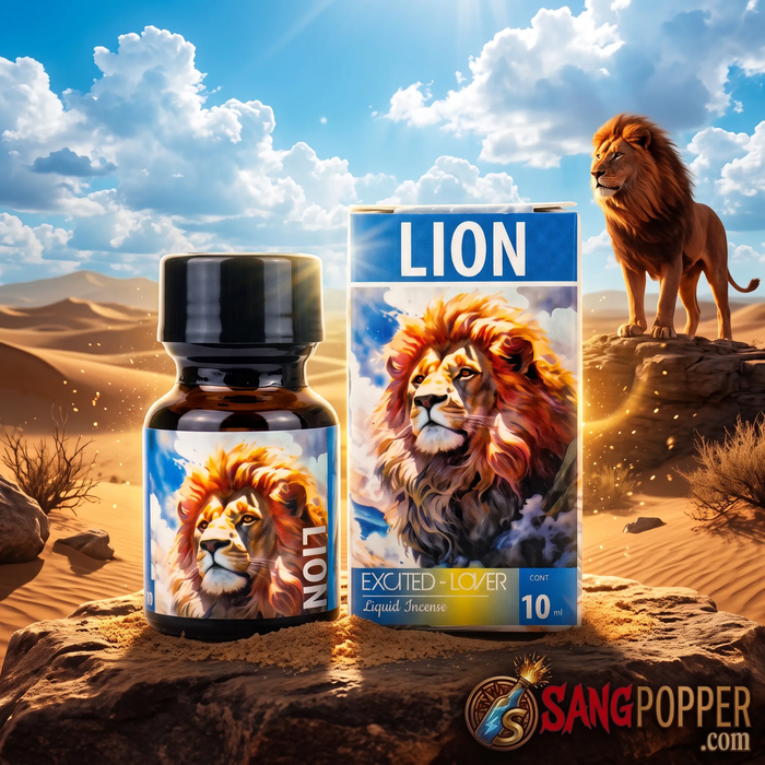 Popper Lion 10ml USA Cho Top Bản Lĩnh Mang Sức Mạnh Dập Tơi Bời