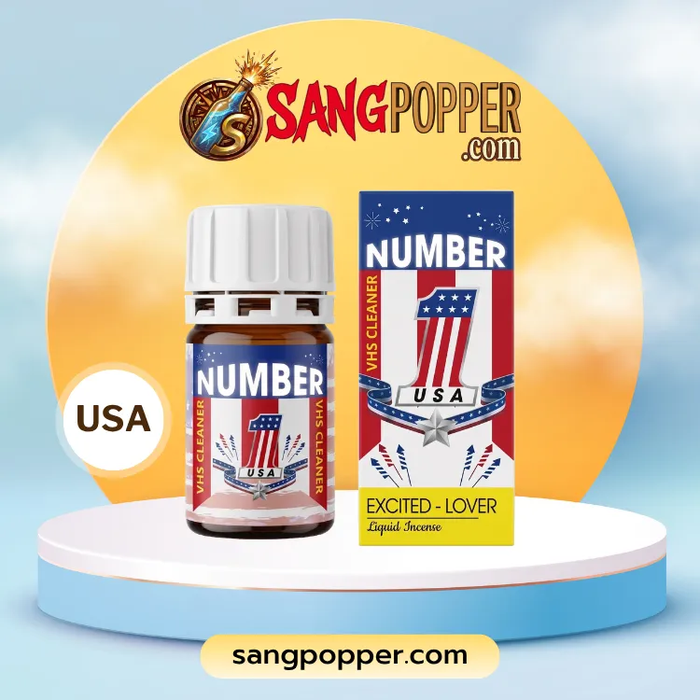 Popper Number One USA 40ml - Cực Đã Cho Popperbate Sex, Hít Là Ghiền
