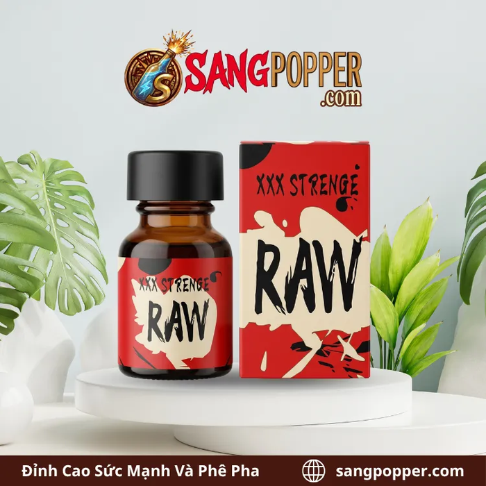 Popper Raw 10ml Chính Hãng - Đánh Thức Bản Lĩnh, Dập Không Xìu