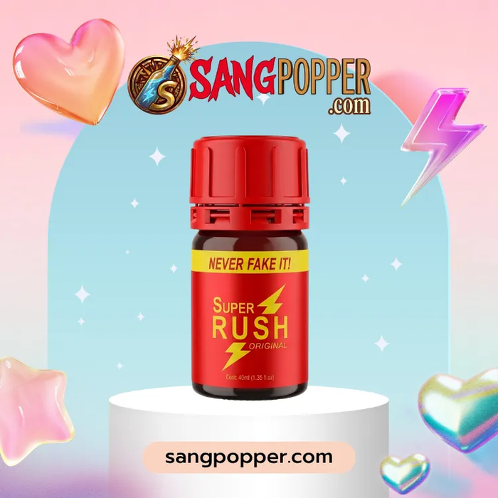 Popper Super Rush Original Red Label 40ml Chính Hãng Tăng Khoái Cảm