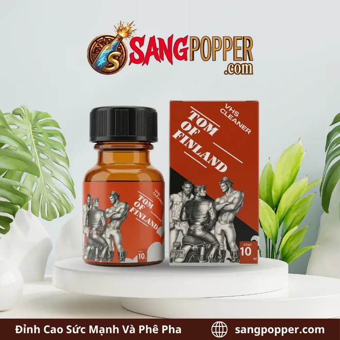 Popper Tom Of Finland 10ml - Đẳng Cấp Châu Âu, Mùi Hương Nam Tính