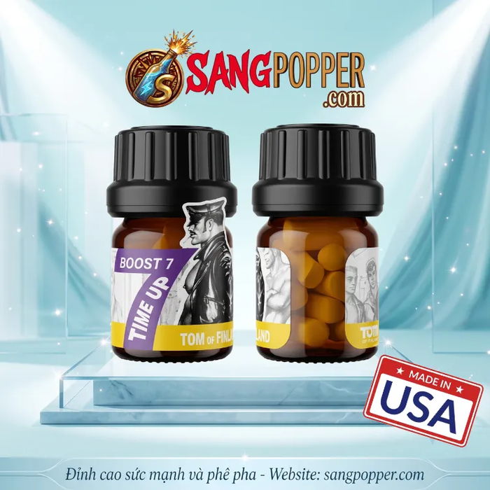 Popper Khô 20ml TOF Boost 7 Time Up - Phê Đậm Không Gắt Đạt Đỉnh Sâu