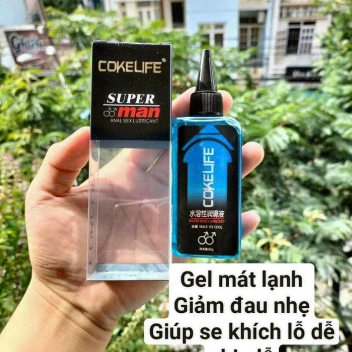 Gel Bôi Trơn Hậu Môn Mát Lạnh