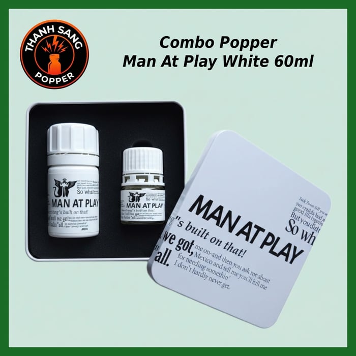 Combo Popper Man At Play White