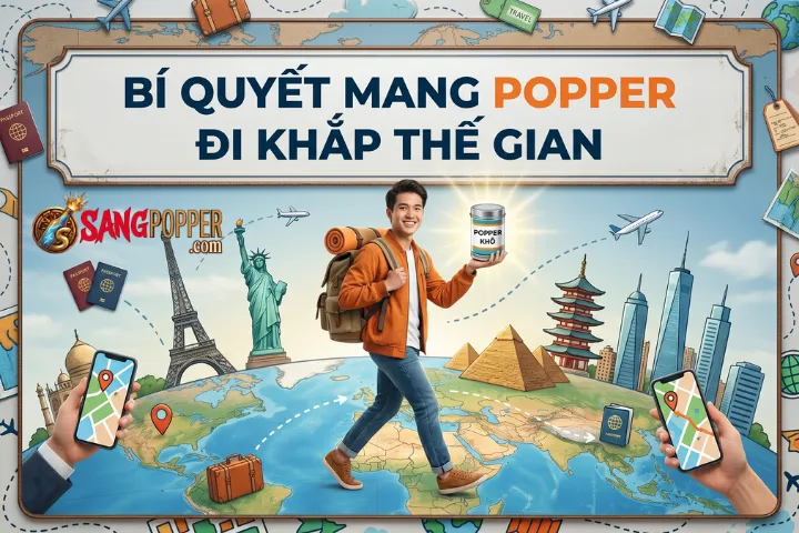 Bí Quyết Mang Popper Đi Khắp Thế Gian: Tại Sao Popper Khô Là Số 1?