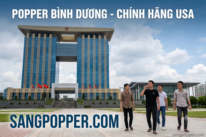 Mua Popper Tại Bình Dương Chuẩn Mỹ Chính Hãng - Giao Siêu Tốc Kín Đáo Tận Tay