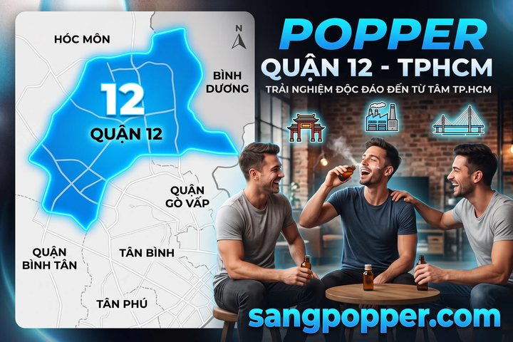 Kho Popper Chính Hãng Tại Quận 12 - Ship Nội Khu Siêu Tốc 15 Phút