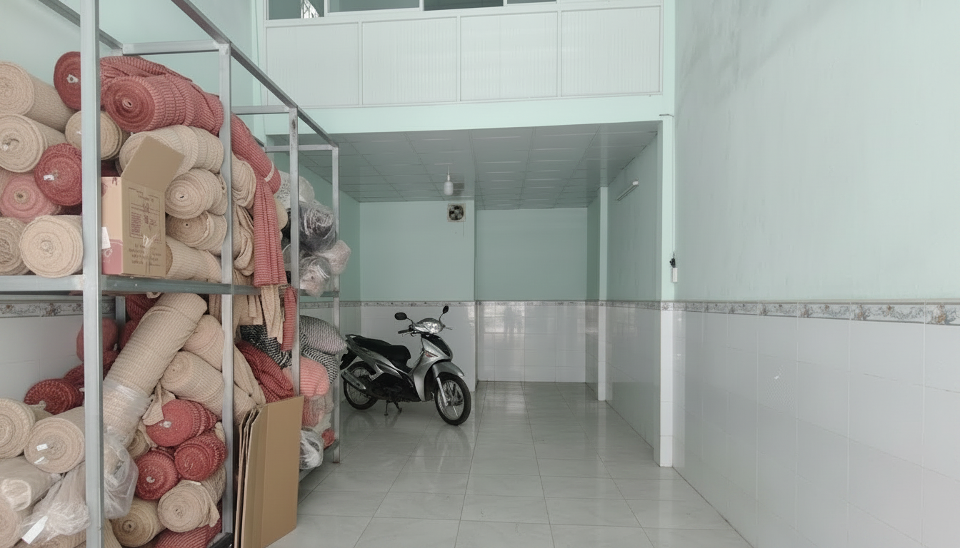 Căn nhà nguyên căn này đang được cho thuê làm kho hàng tạo dòng tiền Căn nhà nguyên căn này đang được cho thuê làm kho hàng tạo dòng tiền