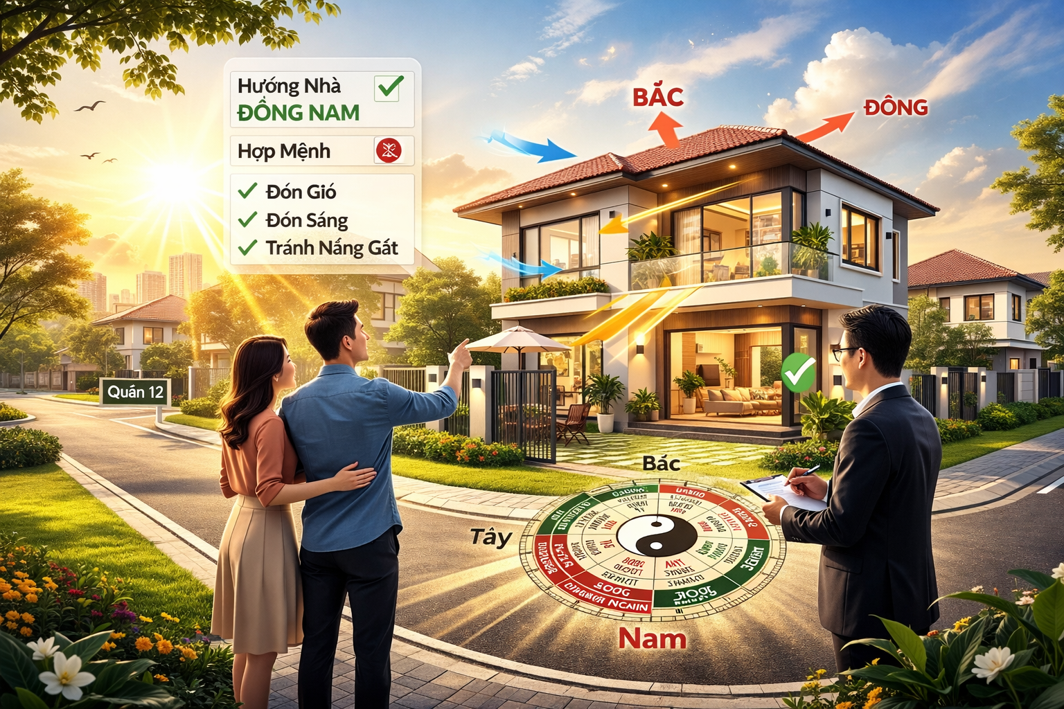 Hướng nhà là yếu tố quan trọng nên tìm hiểu khi bạn cần mua nhà quận 12. Hướng nhà là yếu tố quan trọng nên tìm hiểu khi bạn cần mua nhà quận 12.