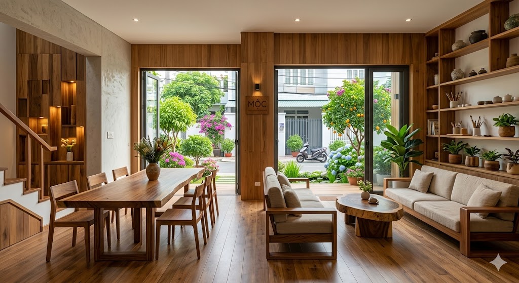 Nội thất bằng gỗ giúp tăng năng lượng căn nhà Nội thất bằng gỗ giúp tăng năng lượng căn nhà