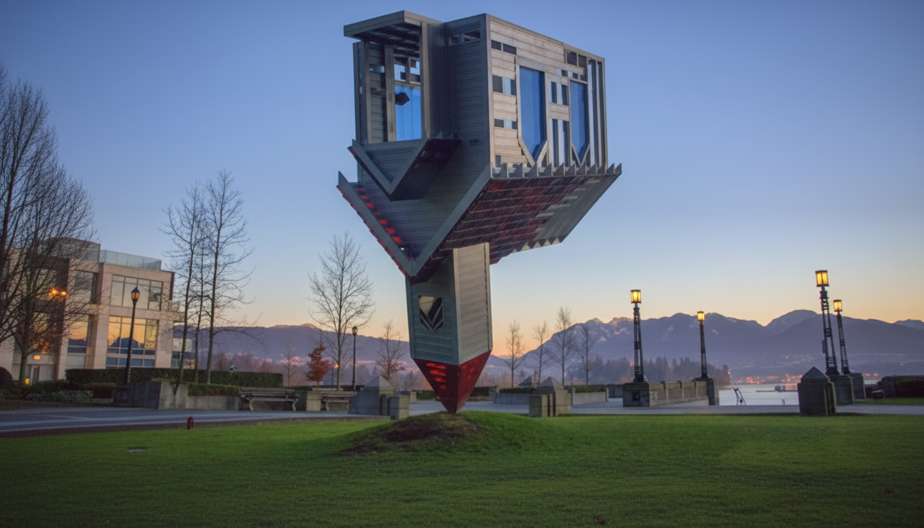 Căn nhà lộn ngược ở đảo Usedom, Đức Căn nhà lộn ngược ở đảo Usedom, Đức