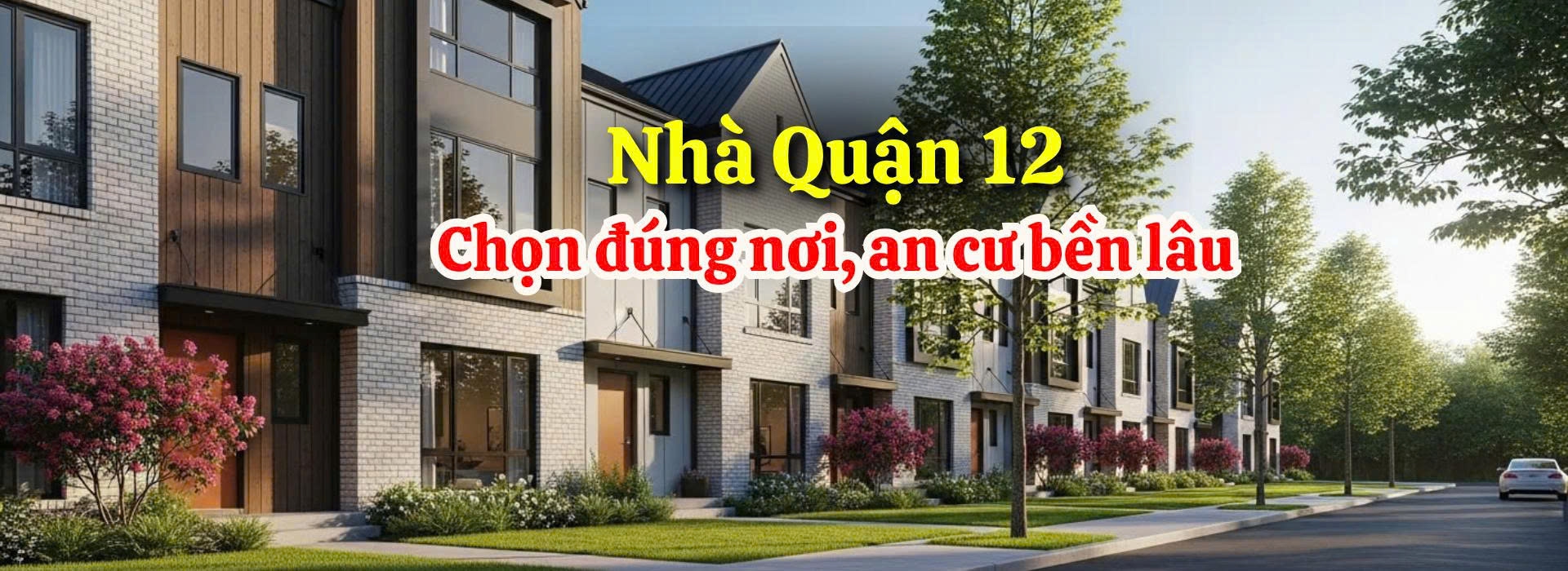 Tìm mua nhà quận 12, Chọn đúng nơi, an cư bền lâu
