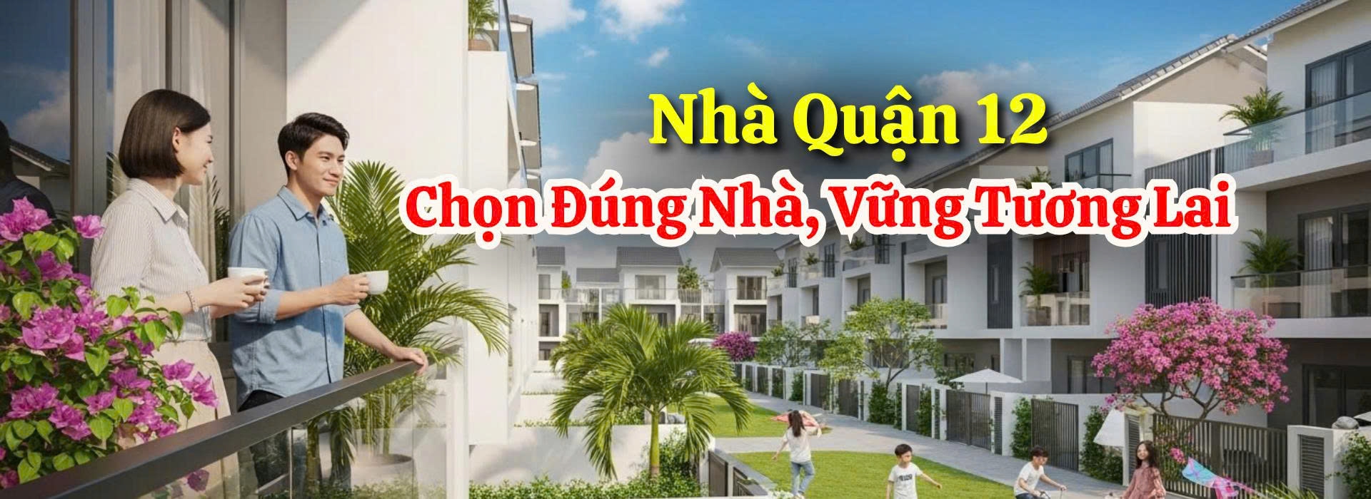  Mua nhà quận 12, Chọn Đúng Nhà, Vững Tương Lai