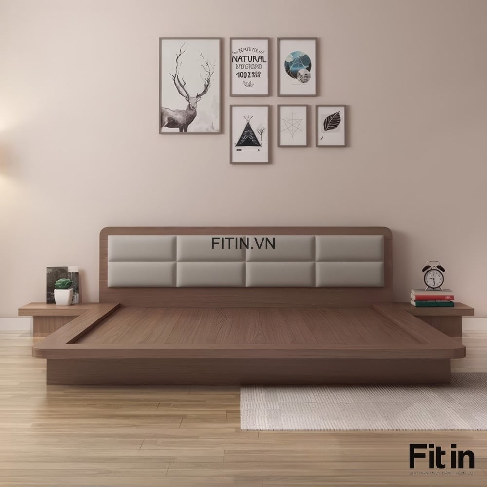 15+ mẫu giường ngủ gỗ c&ocirc;ng nghiệp An Cường cao cấp, đẹp, bền