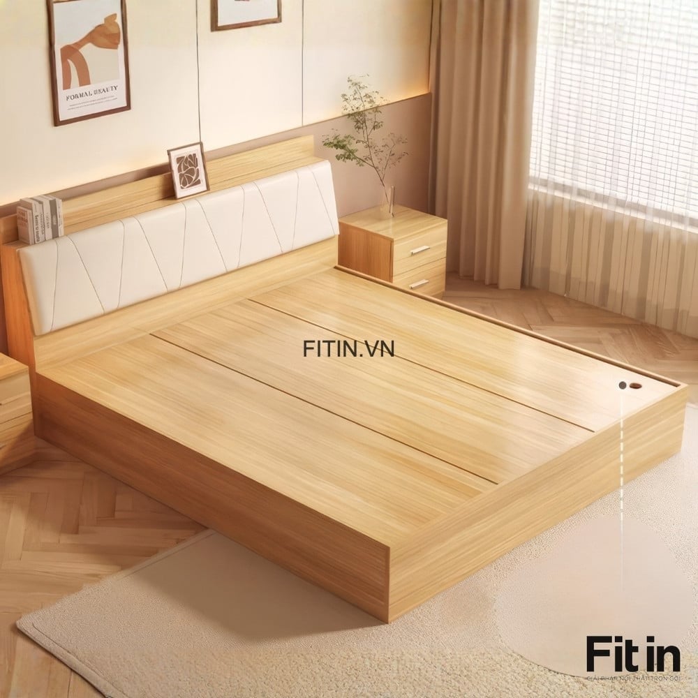15+ mẫu giường ngủ gỗ c&ocirc;ng nghiệp An Cường cao cấp, đẹp, bền