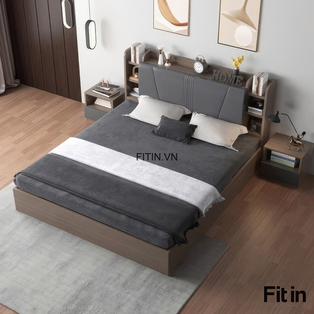 15+ mẫu giường ngủ gỗ c&ocirc;ng nghiệp An Cường cao cấp, đẹp, bền