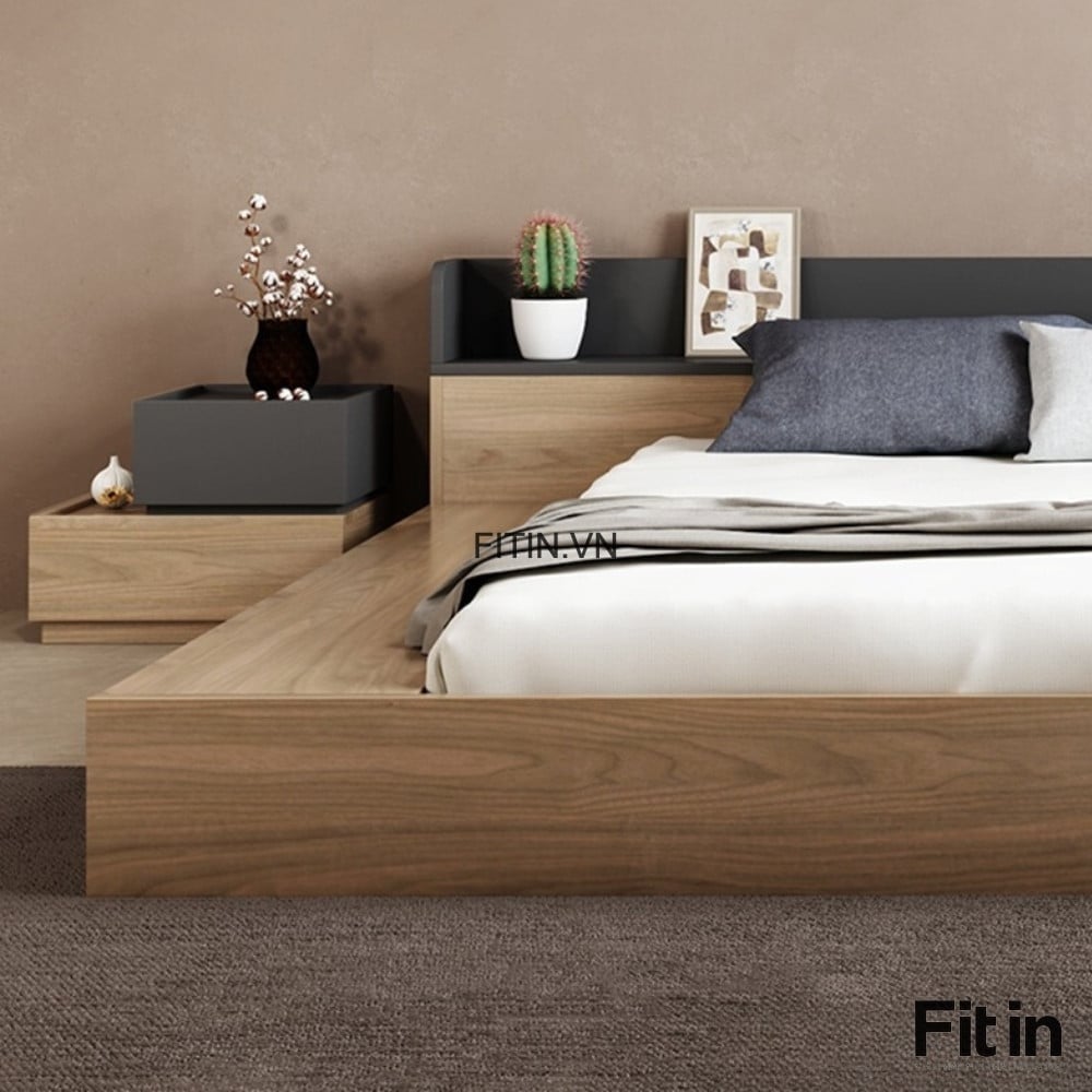 15+ mẫu giường ngủ gỗ c&ocirc;ng nghiệp An Cường cao cấp, đẹp, bền