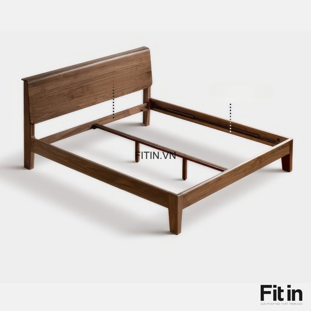15+ mẫu giường ngủ gỗ &oacute;c ch&oacute; đẹp, sang trọng, gi&aacute; xưởng, độ bền cao 