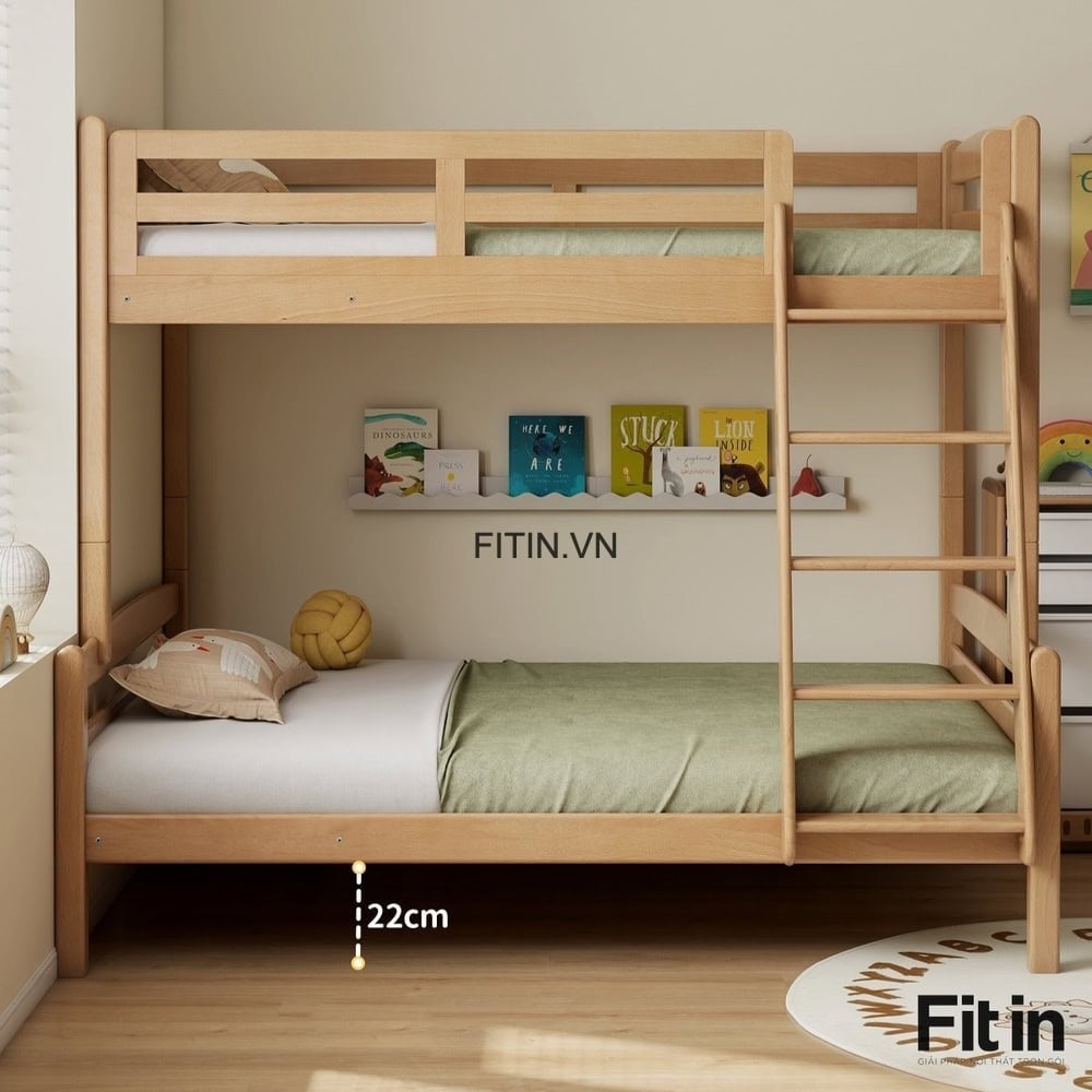 15+ mẫu giường tầng cho người lớn đẹp, độc đ&aacute;o, k&iacute;ch thước ti&ecirc;u chuẩn 