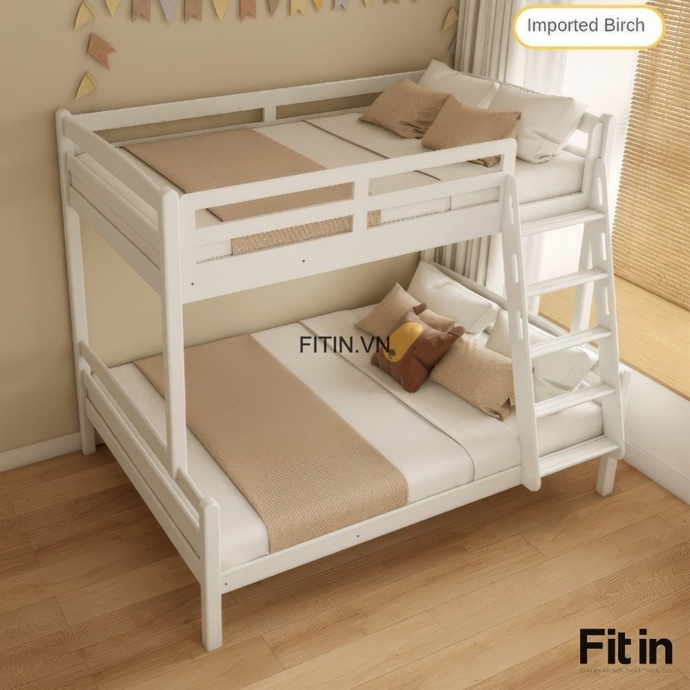 15+ mẫu giường tầng cho người lớn đẹp, độc đ&aacute;o, k&iacute;ch thước ti&ecirc;u chuẩn 