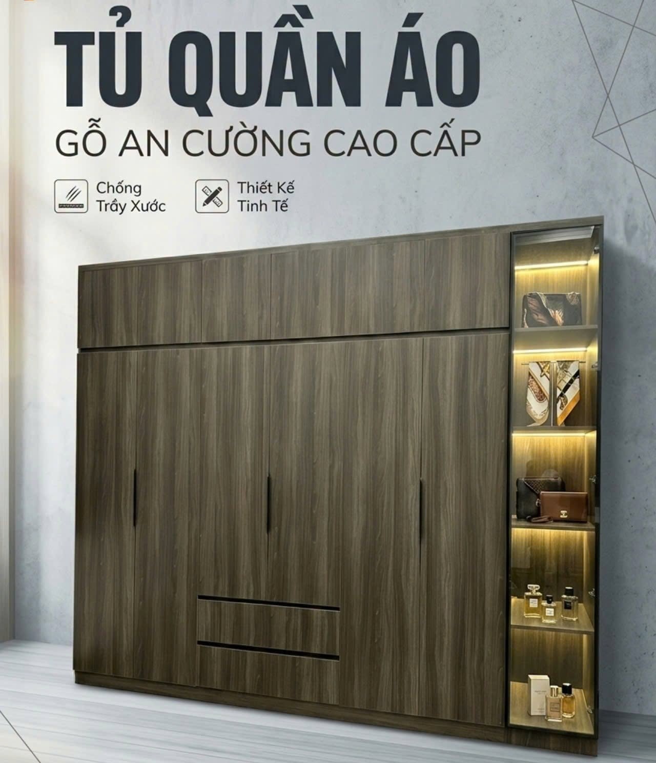 25+ mẫu combo nội thất ph&ograve;ng ngủ nhỏ đẹp, gi&aacute; tốt, thiết kế hiện đại