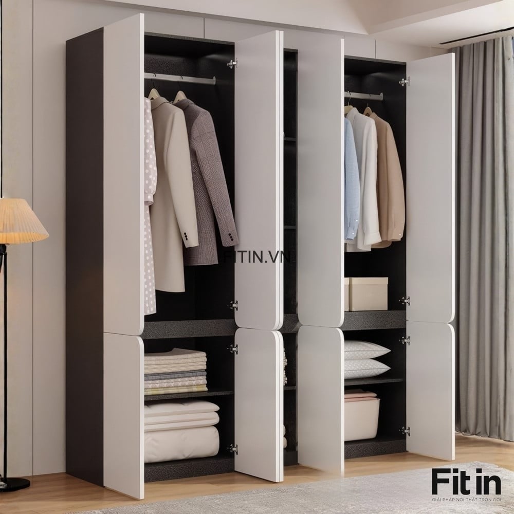 Tổng hợp 35+ mẫu tủ quần &aacute;o Acrylic An Cường đẹp, hiện đại, cao cấp