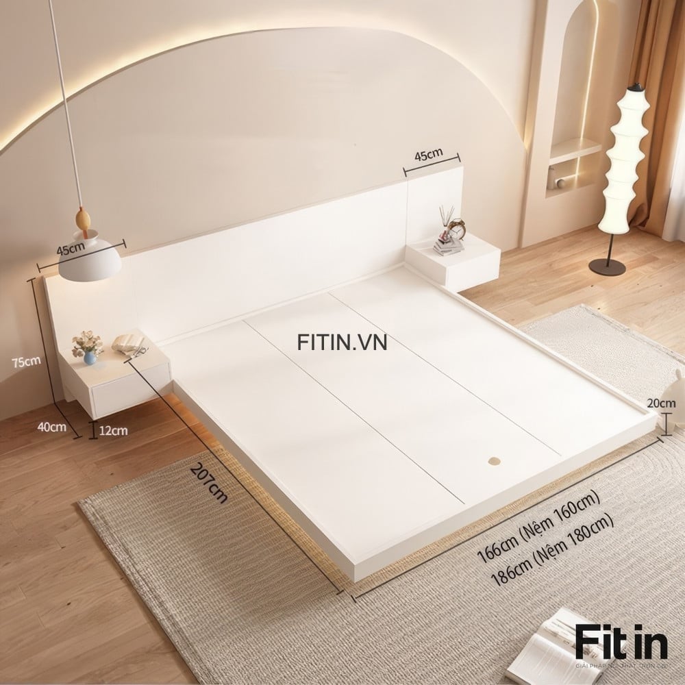 79+ combo ph&ograve;ng ngủ gỗ c&ocirc;ng nghiệp đẹp, hiện đại, gi&aacute; tốt