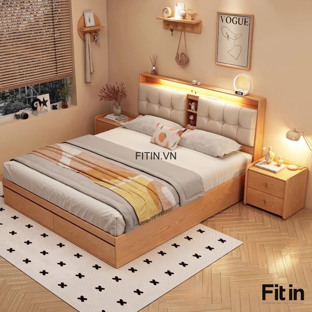 B&aacute;o Gi&aacute; Giường Gỗ C&ocirc;ng Nghiệp An Cường Mới Nhất 2026