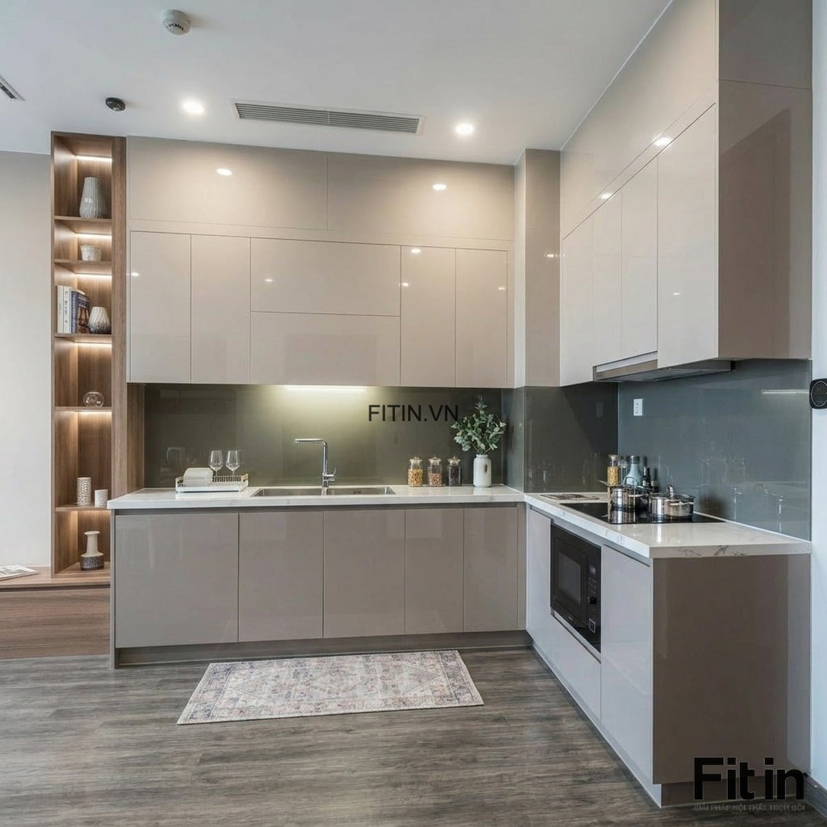 Cánh tủ bếp Acrylic có tốt không? Ưu nhược điểm cần biết Cánh tủ bếp Acrylic có tốt không? Ưu nhược điểm cần biết