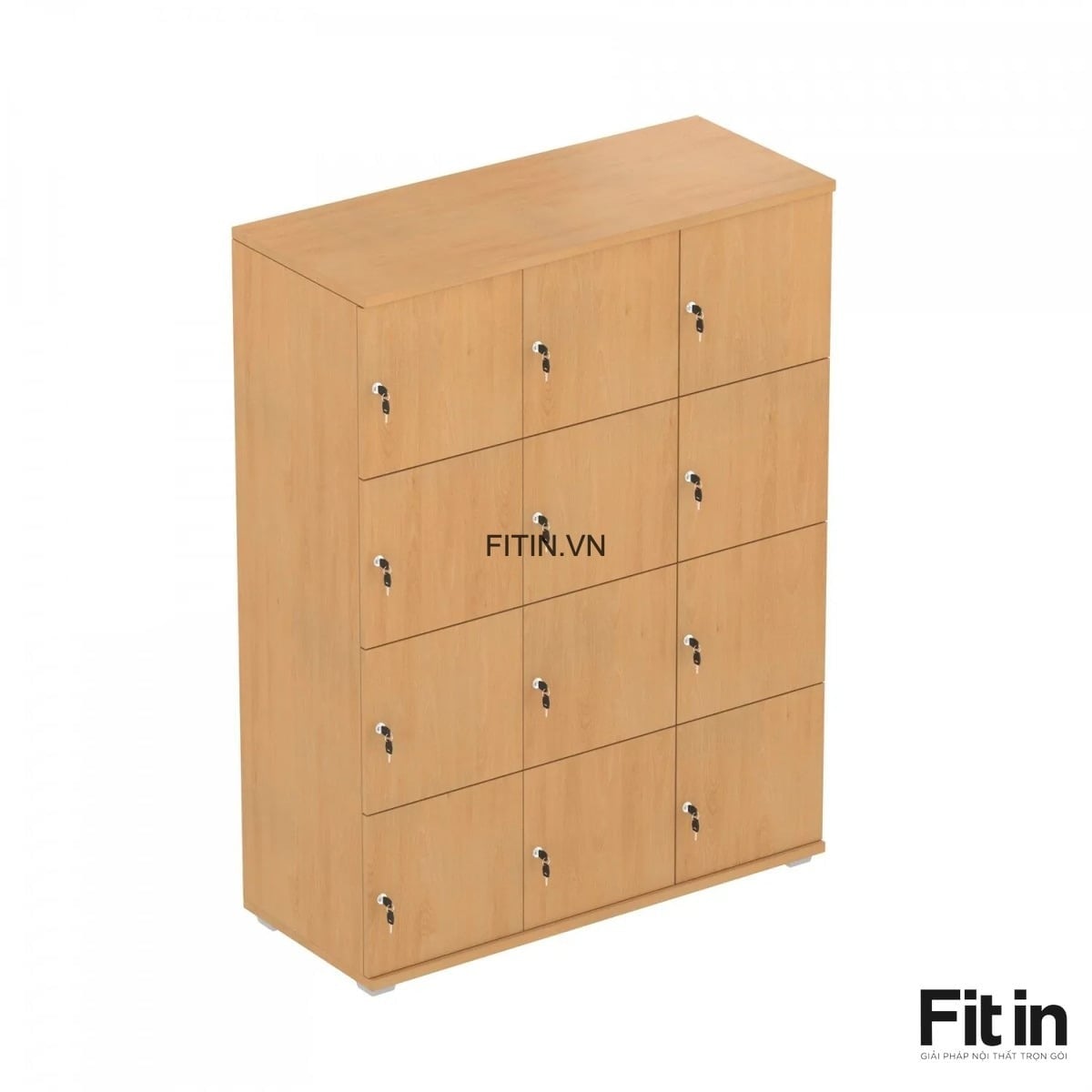 Đóng tủ locker 4 ngăn theo yêu cầu, thiết kế theo kích thước riêng Đóng tủ locker 4 ngăn theo yêu cầu, thiết kế theo kích thước riêng