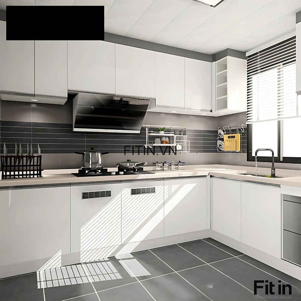 Gi&aacute; tủ bếp gỗ An Cường bao nhi&ecirc;u? So s&aacute;nh Acrylic v&agrave; Laminate chi tiết