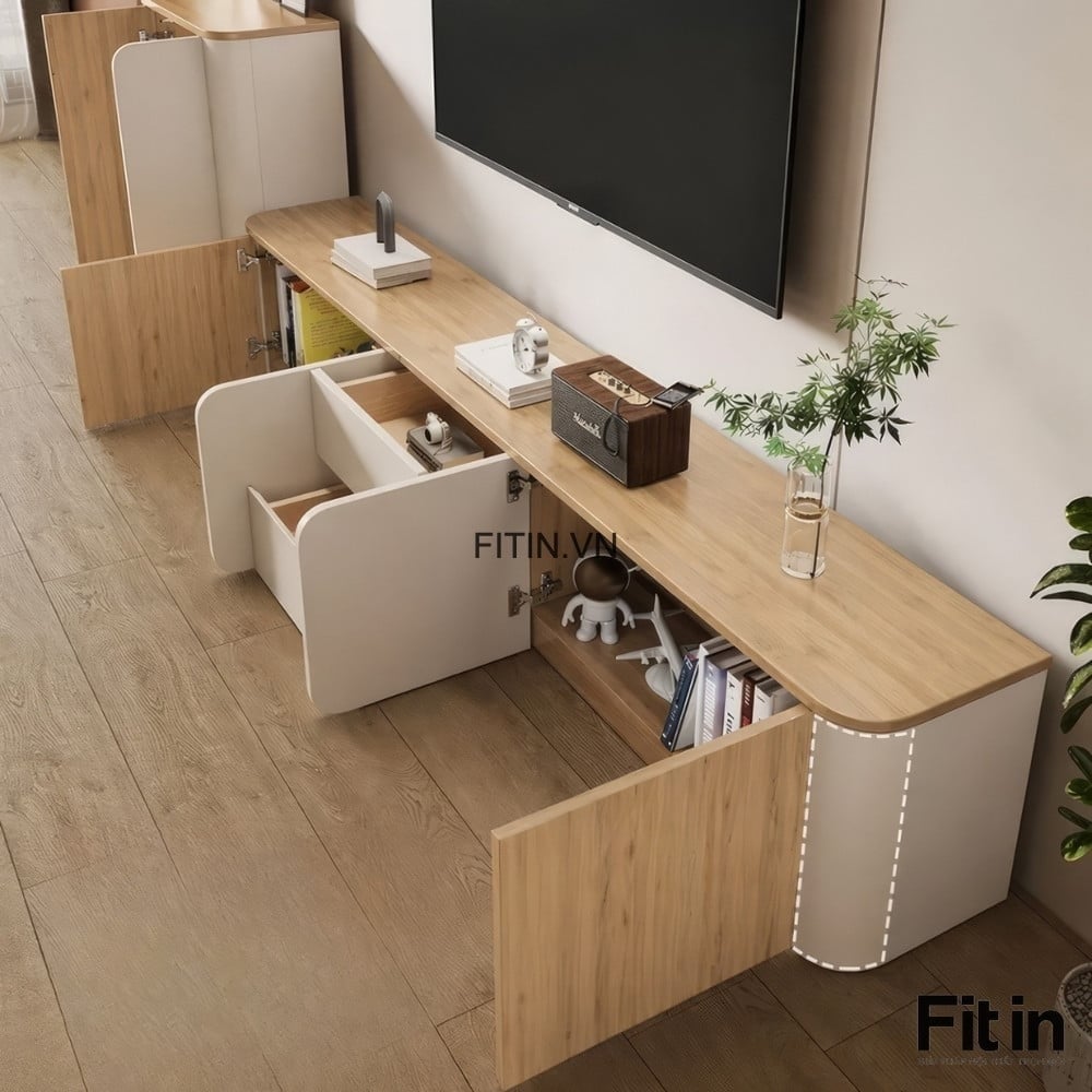 Kệ tivi gỗ An Cường gi&aacute; bao nhi&ecirc;u? Bảng gi&aacute; v&agrave; kinh nghiệm lựa chọn 