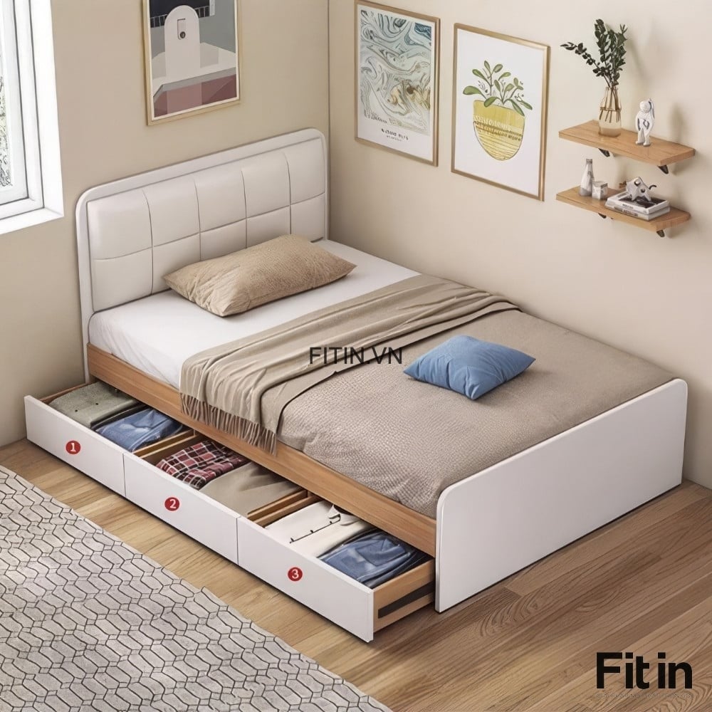 Kích thước giường đơn 1 người tiêu chuẩn là bao nhiêu? Cách chọn phù hợp cho từng nhu cầu Kích thước giường đơn 1 người tiêu chuẩn là bao nhiêu? Cách chọn phù hợp cho từng nhu cầu