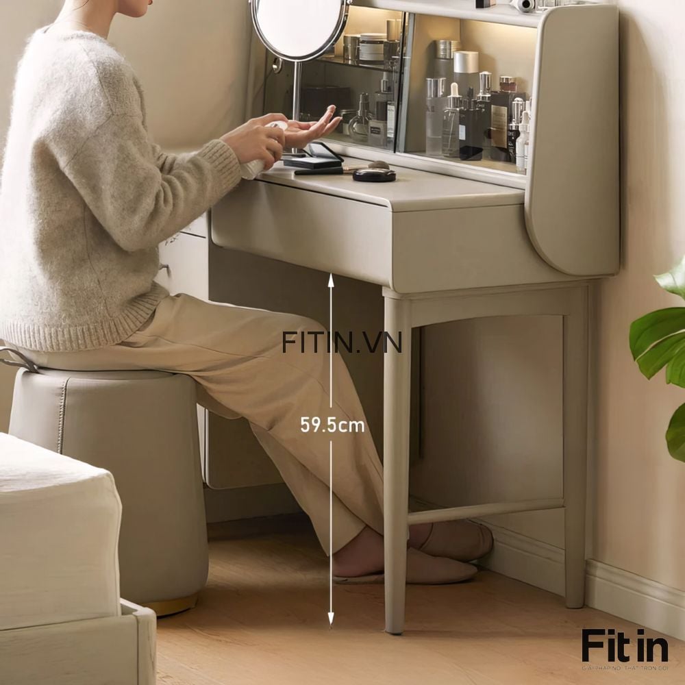 Mẫu B&agrave;n Phấn Hiện Đại Kết Hợp C&aacute;nh K&iacute;nh Sang Trọng Gi&aacute; Ưu Đ&atilde;i