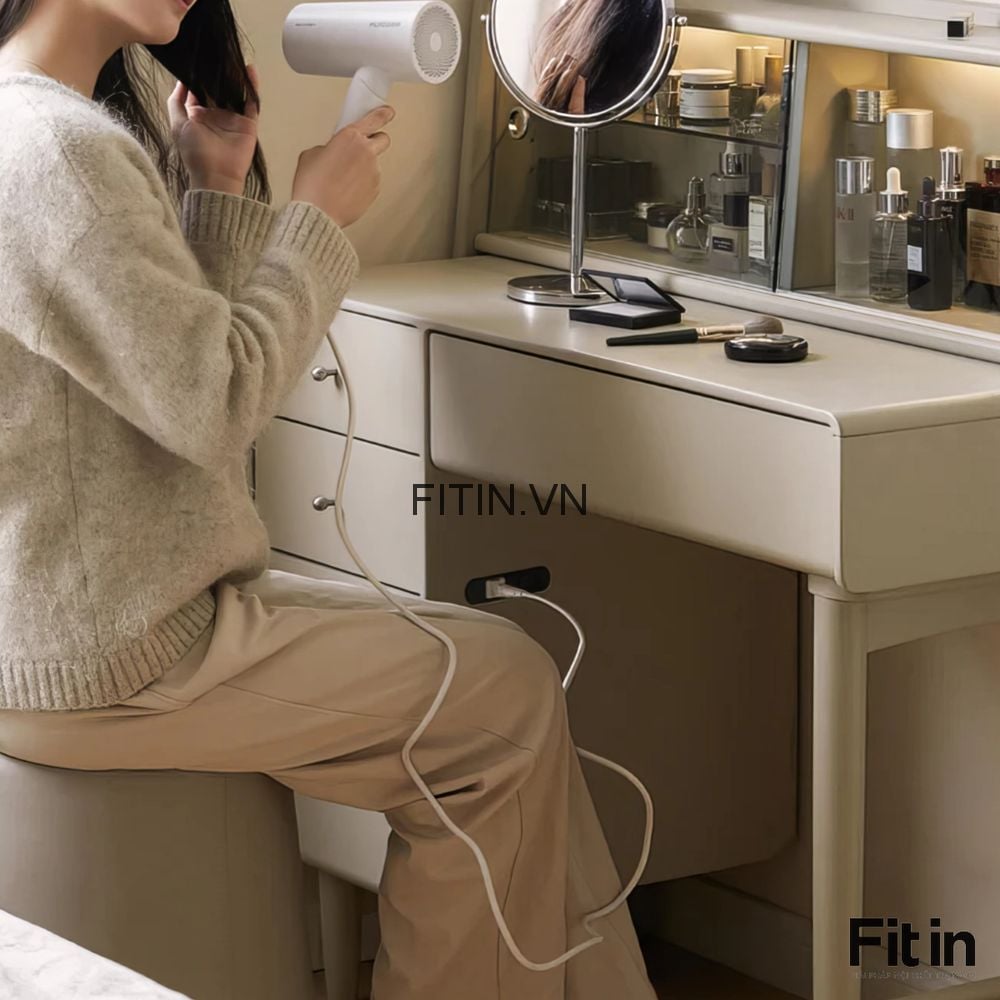 Mẫu B&agrave;n Phấn Hiện Đại Kết Hợp C&aacute;nh K&iacute;nh Sang Trọng Gi&aacute; Ưu Đ&atilde;i