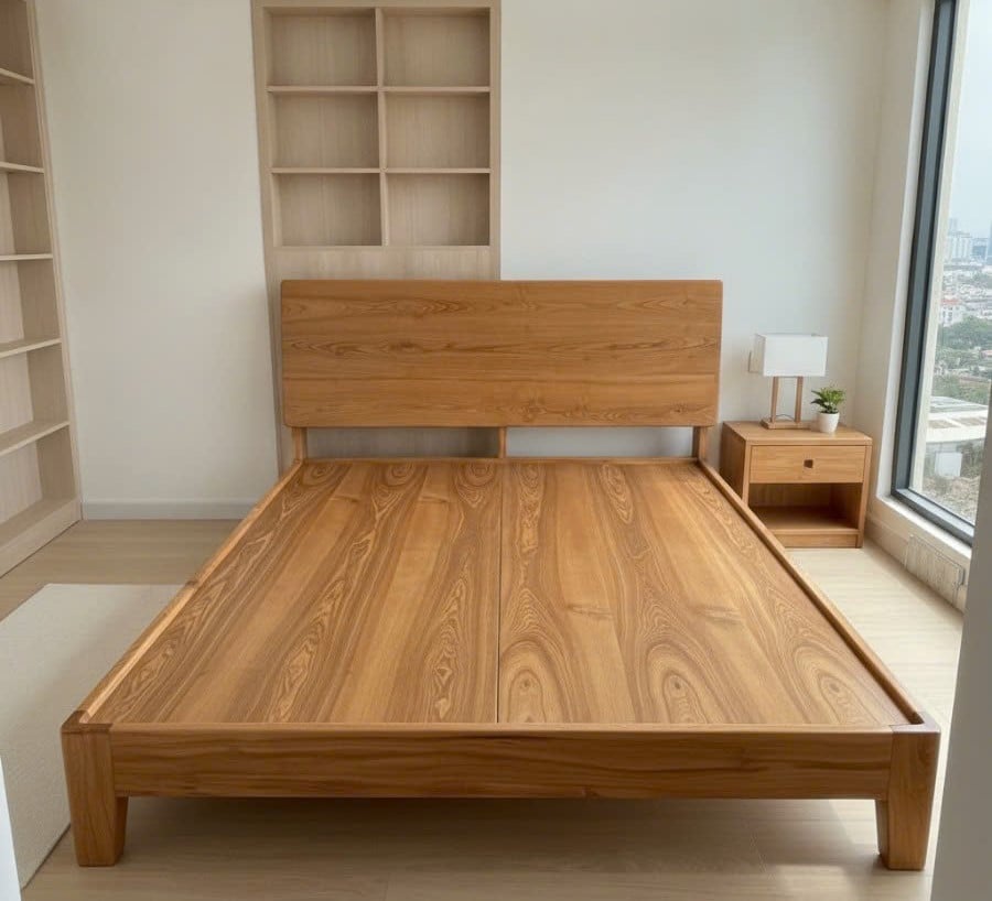 Mẫu giường ngủ đẹp gi&aacute; xưởng TP.HCM, sản xuất trực tiếp, kh&ocirc;ng qua trung gian