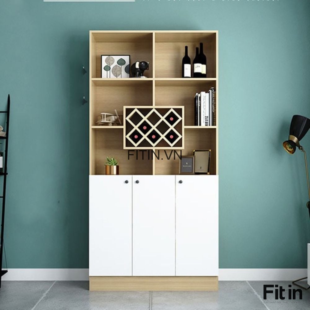 Tủ Rượu Gỗ C&ocirc;ng Nghiệp