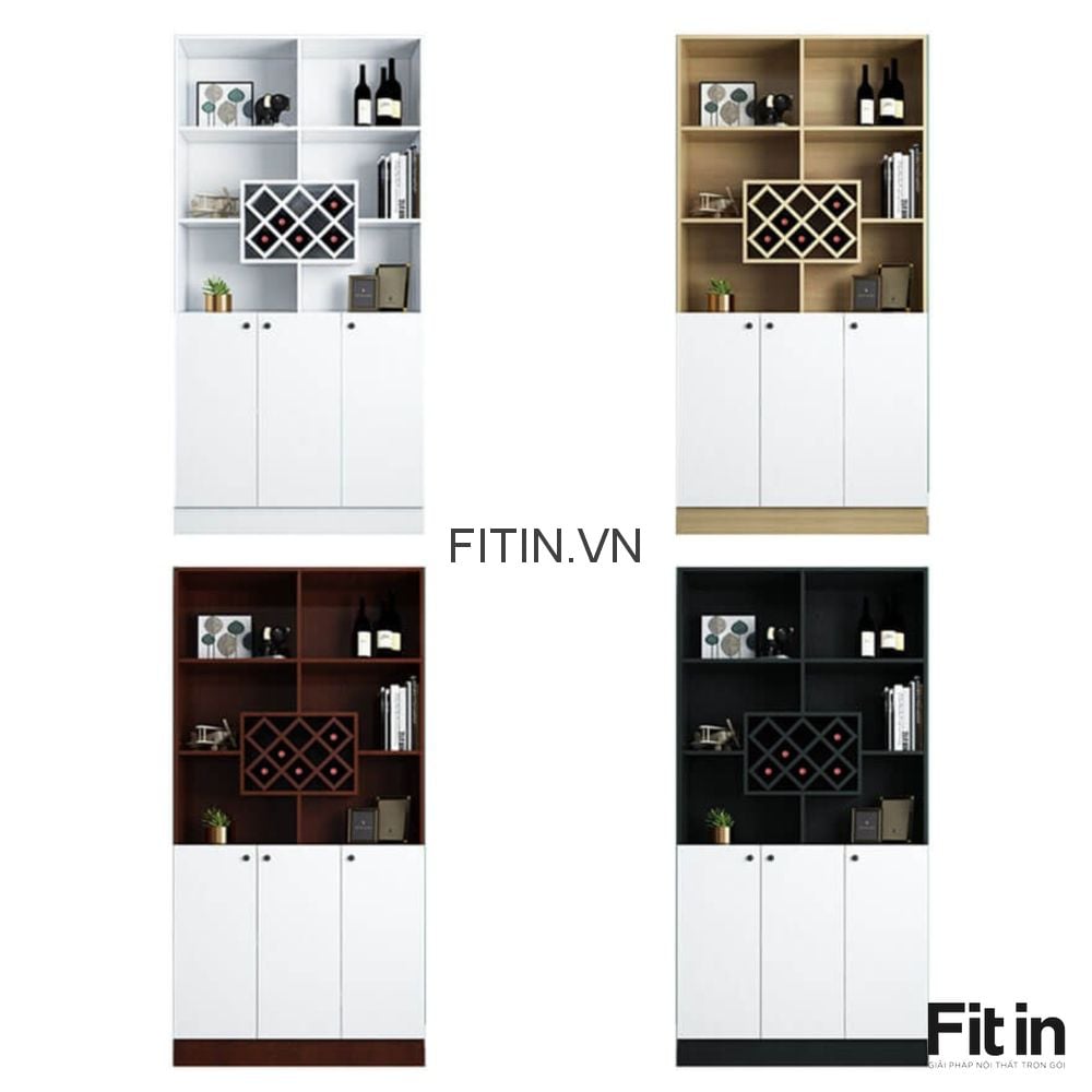 Tủ Rượu Gỗ C&ocirc;ng Nghiệp