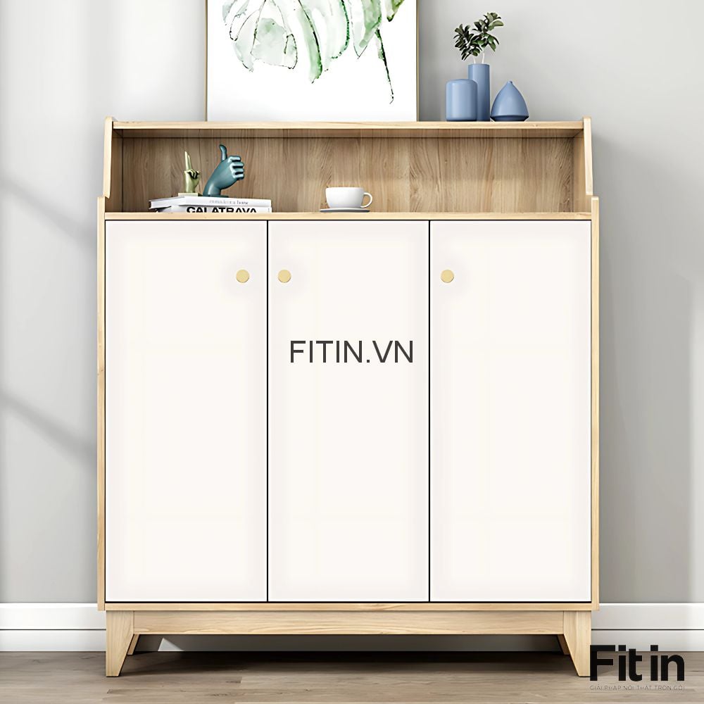 Kệ Tủ Gi&agrave;y Gỗ C&ocirc;ng Nghiệp 